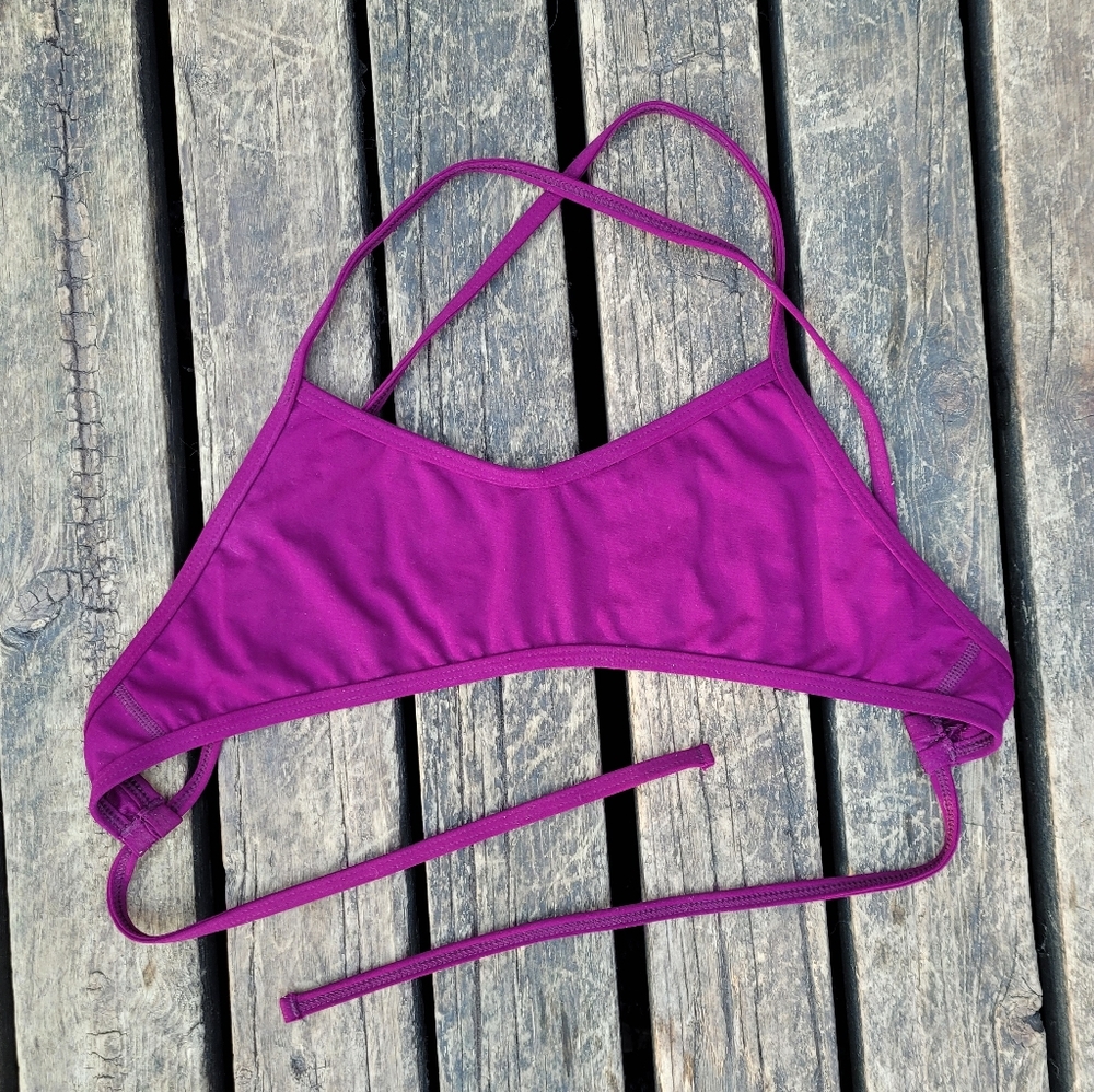 Jolyn Ryan Bikini Top in Cabernet